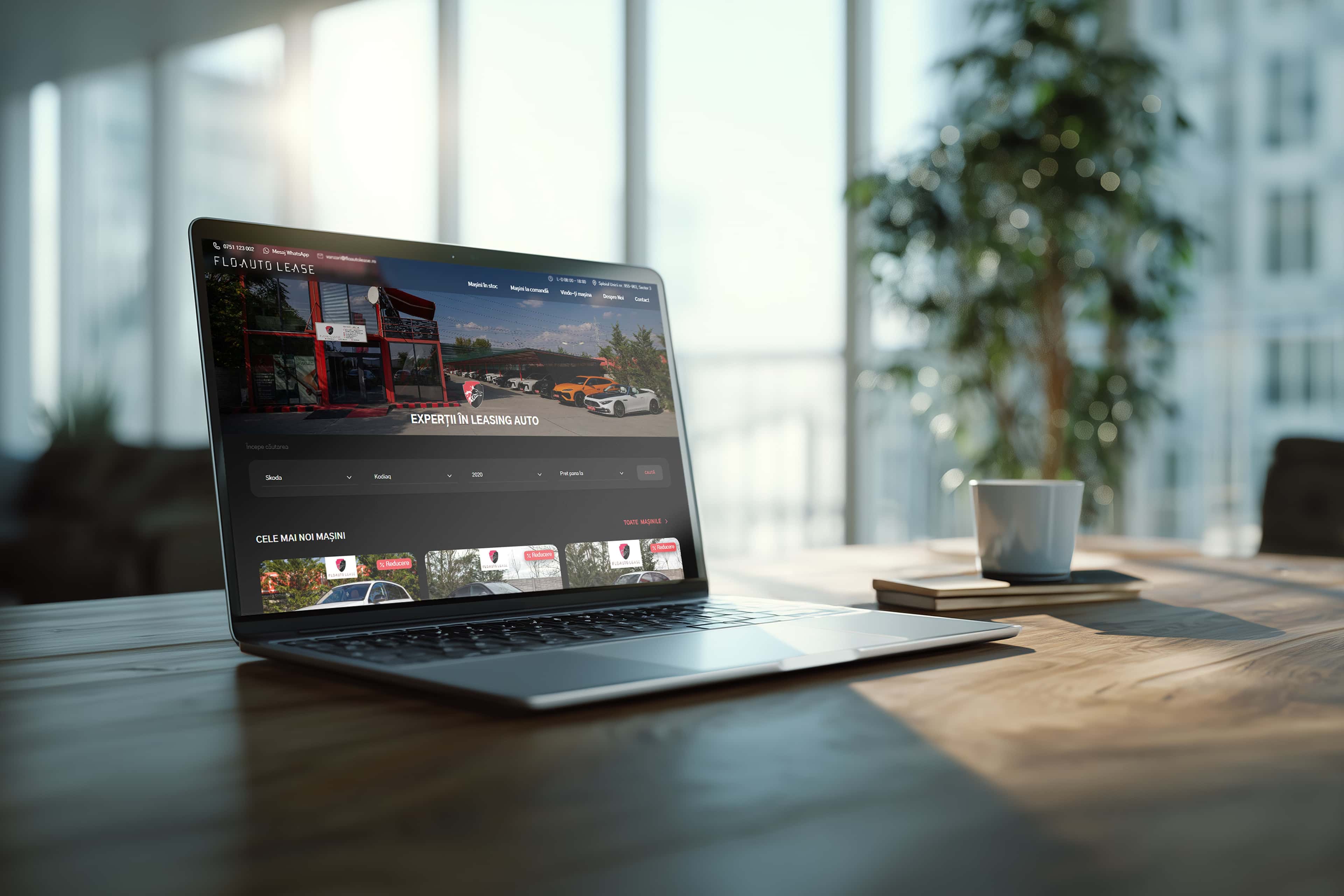 Car Leasing Storefront