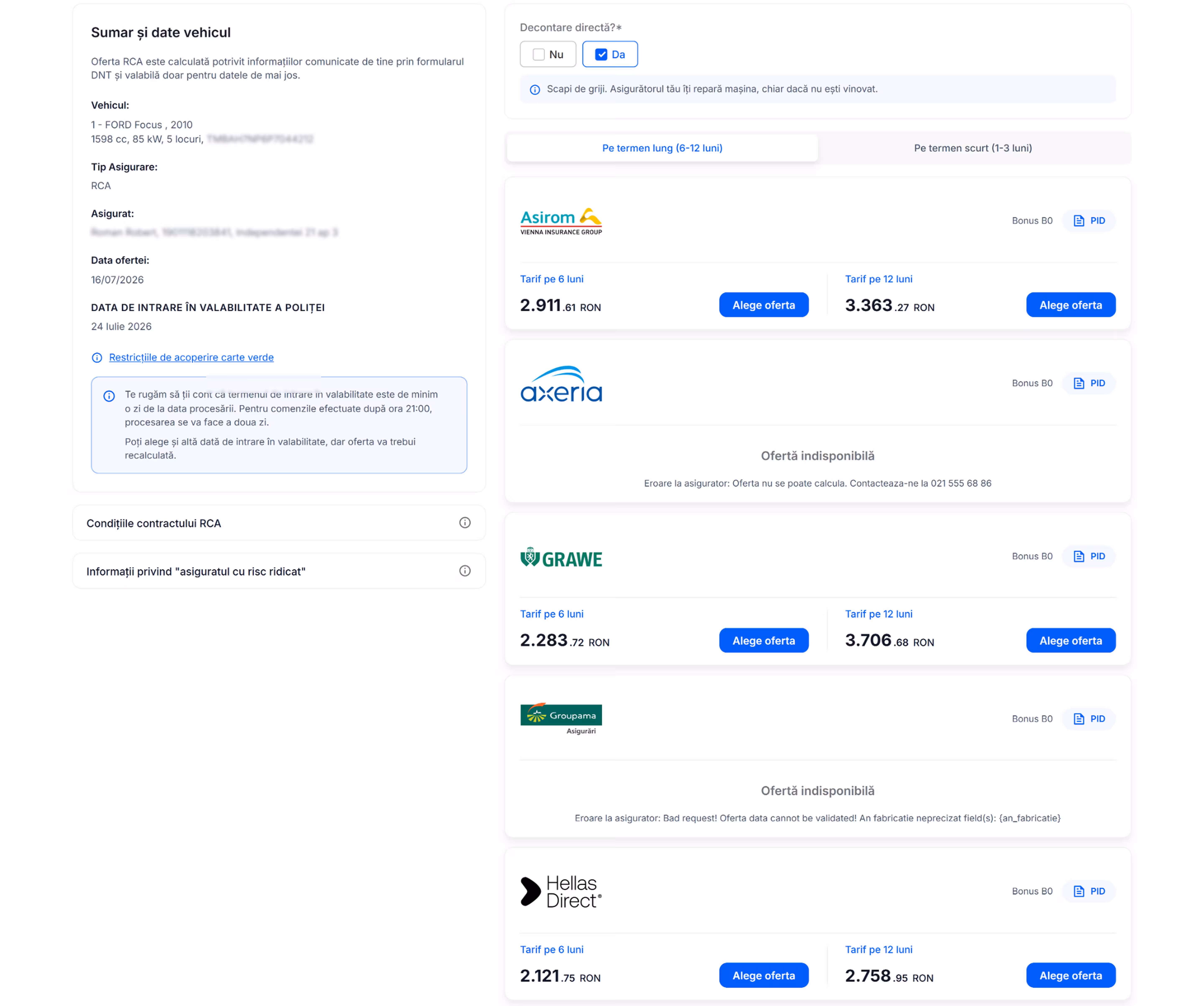 Offers step on desktop