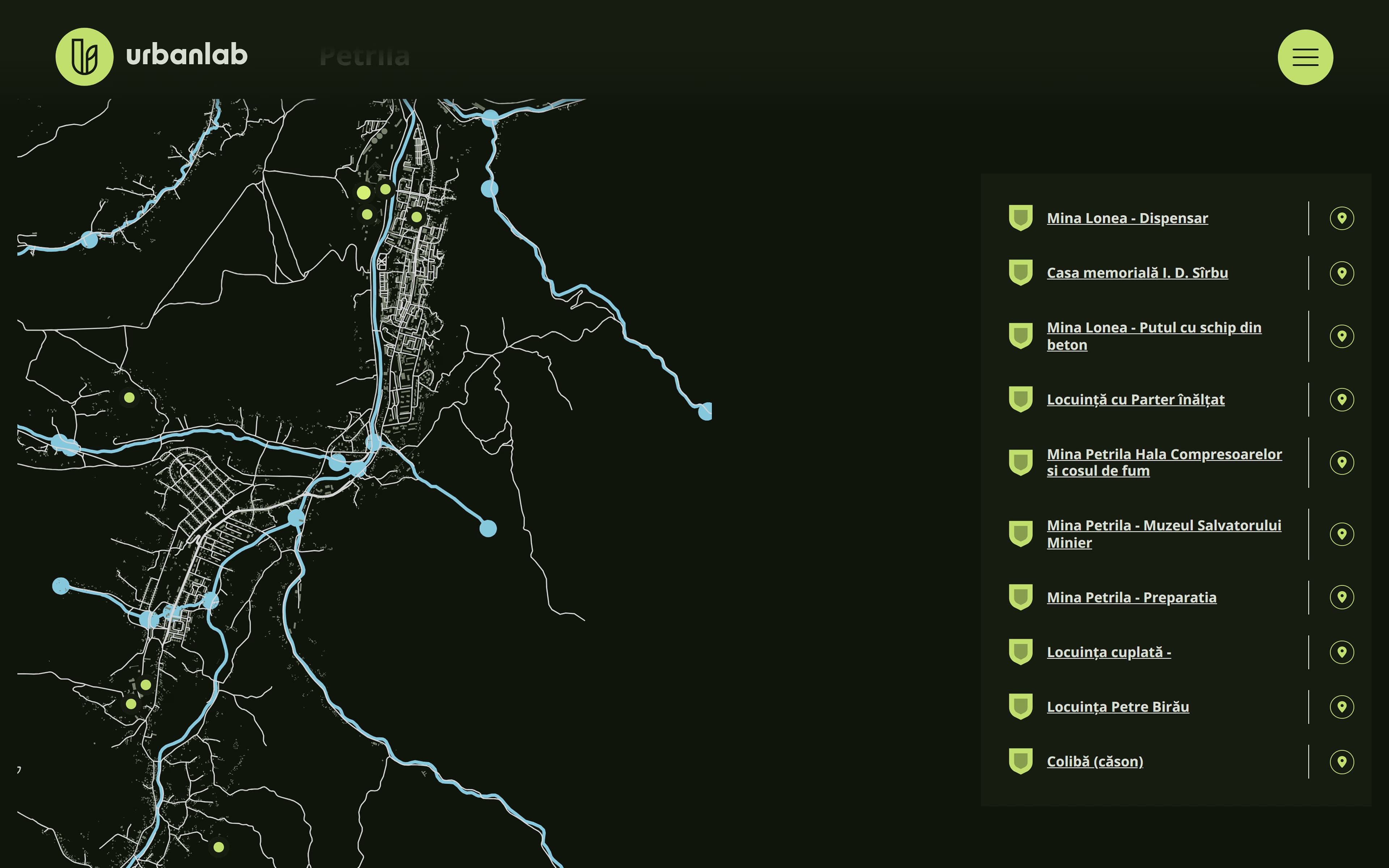 The SVG valley map with every building pin visible